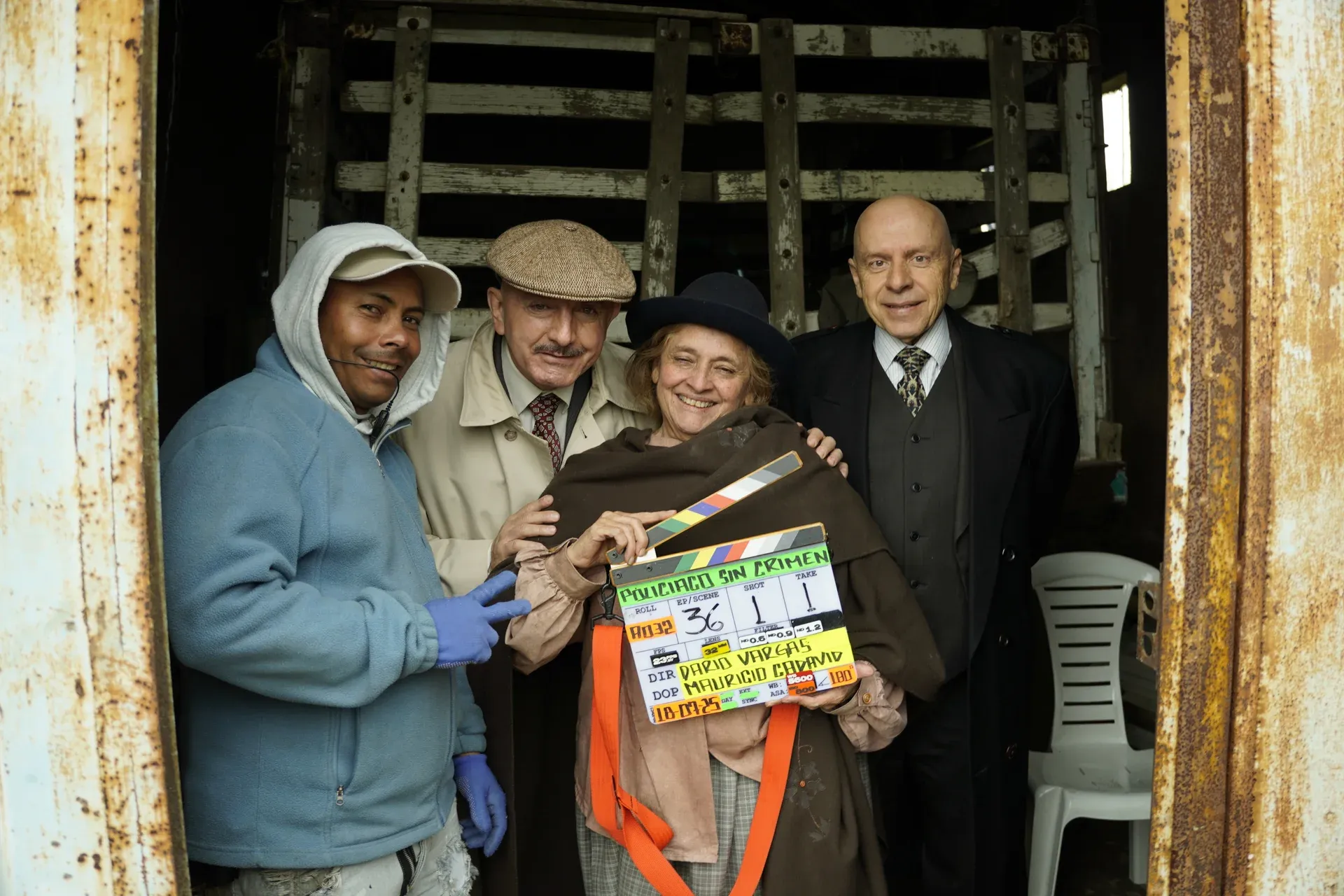 Foto 3 de producción de la película Policiaco sin crimen