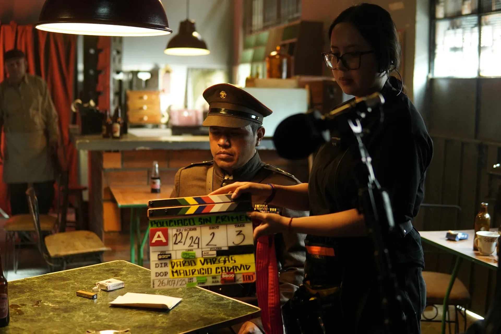 Foto 1 de producción de la película Policiaco sin crimen